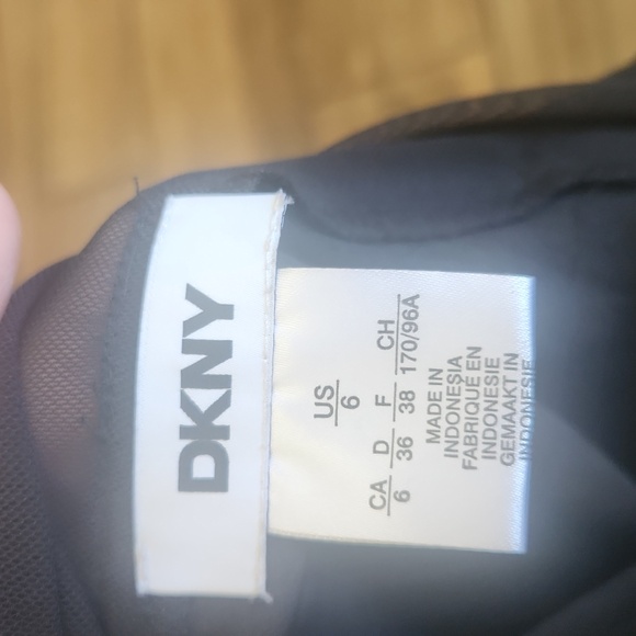 Dkny Black Long-Sleeve Mesh Inset Maxi Dress - Picture 2 of 4